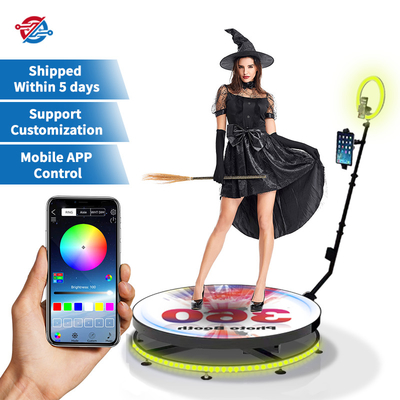 Slow Motion Selfie Video Spin Automatique Photo Booth Portable 360 ​​Photo Booth Machine